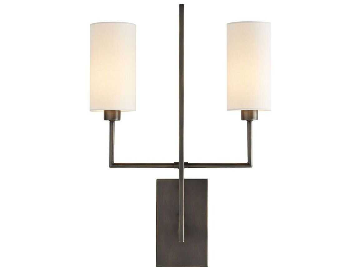 Arteriors Home Blade 2-Light Aged Bronze Wall Sconce