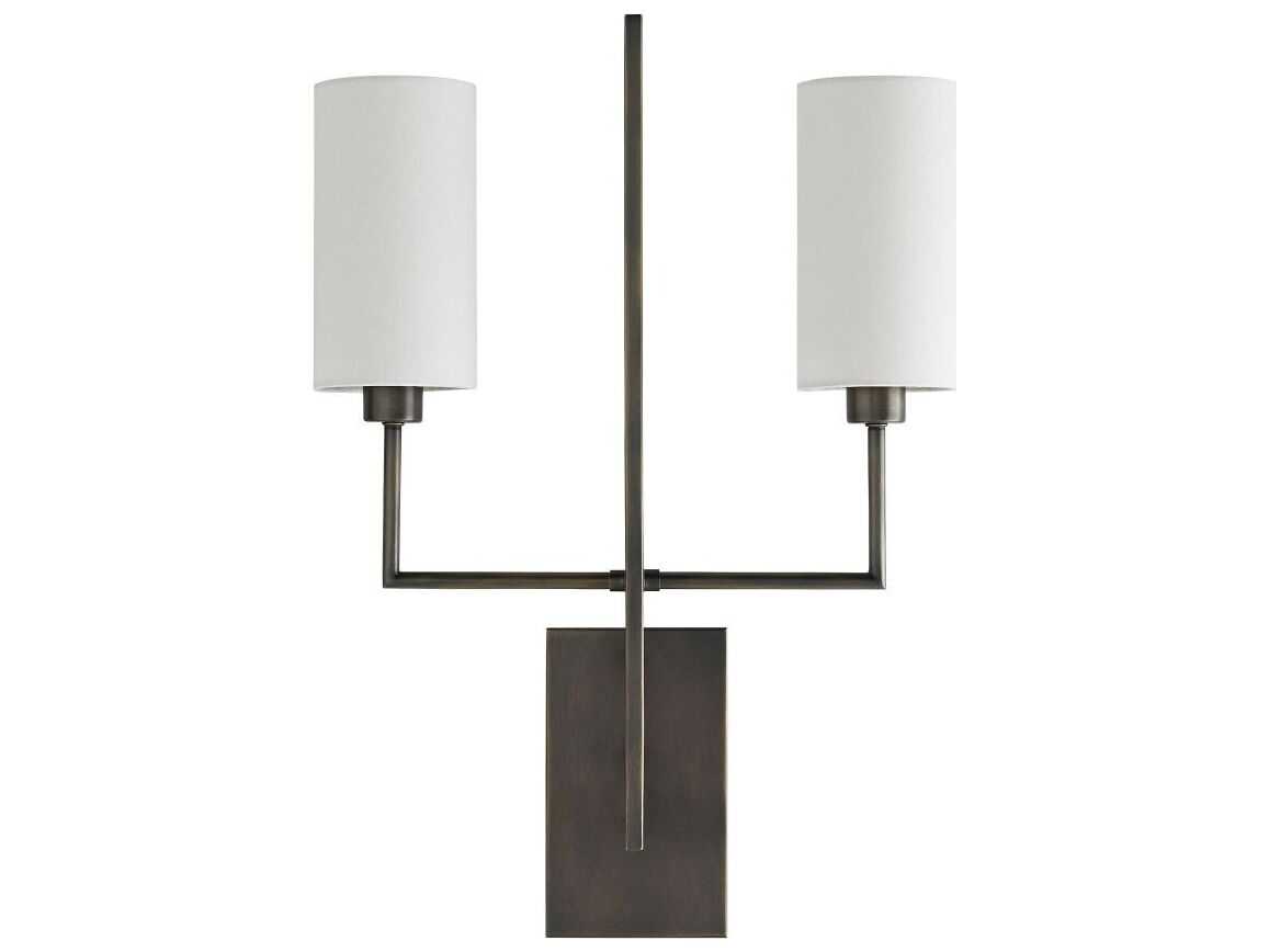 Arteriors Home Blade 2-Light Aged Bronze Wall Sconce
