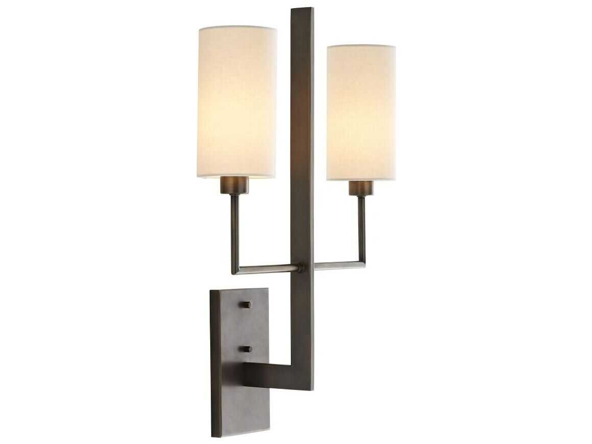 Arteriors Home Blade 2-Light Aged Bronze Wall Sconce
