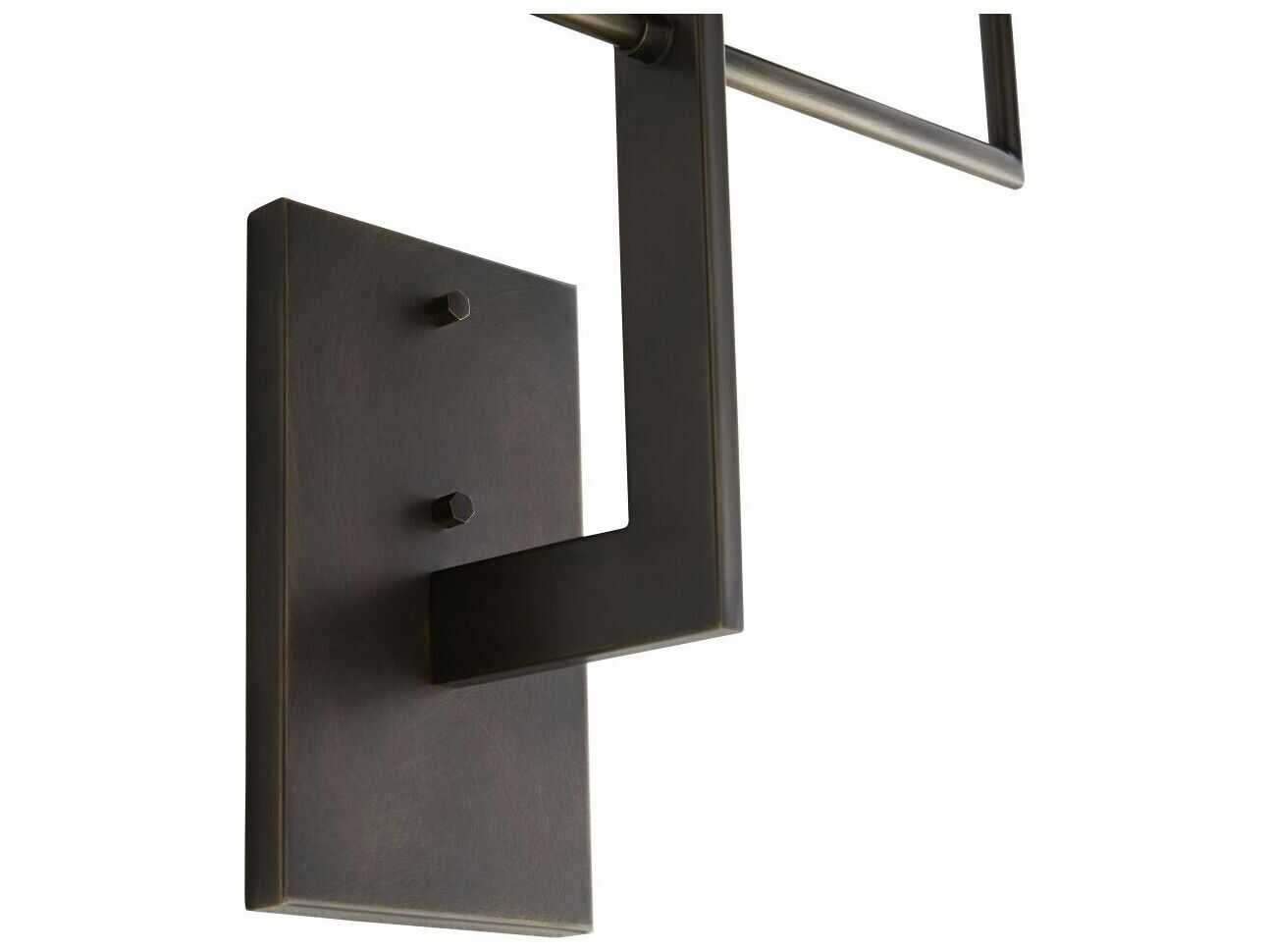 Arteriors Home Blade 2-Light Aged Bronze Wall Sconce