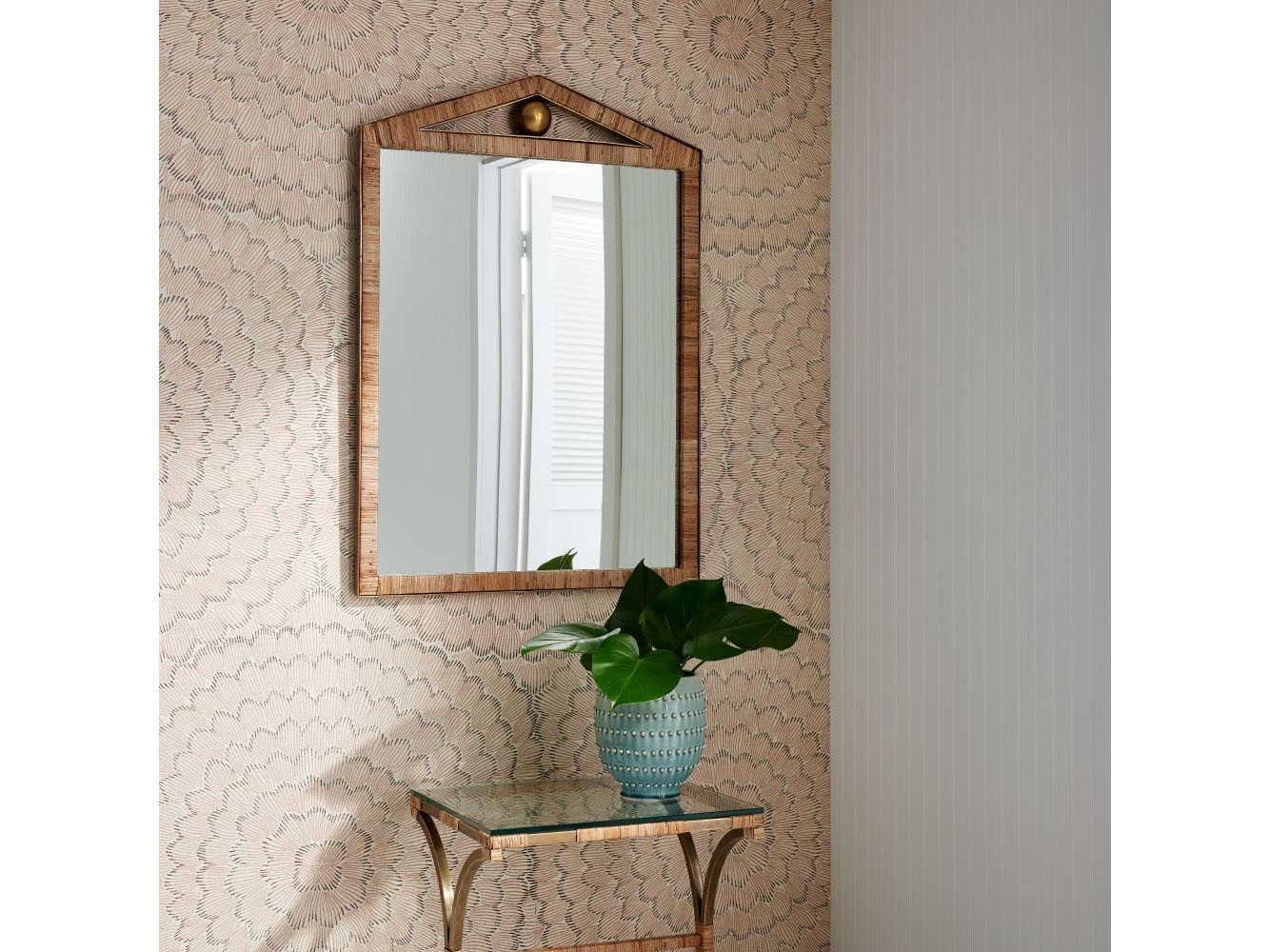 Arteriors Home Caribe Natural Rectangular Wall Mirror