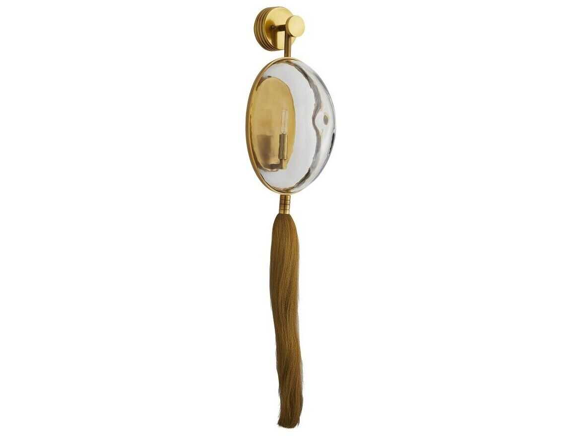 Arteriors Home Aramis 1-Light Antique Brass Wall Sconce