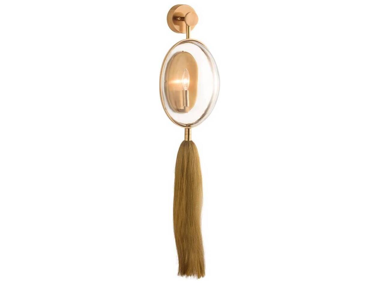 Arteriors Home Aramis 1-Light Antique Brass Wall Sconce