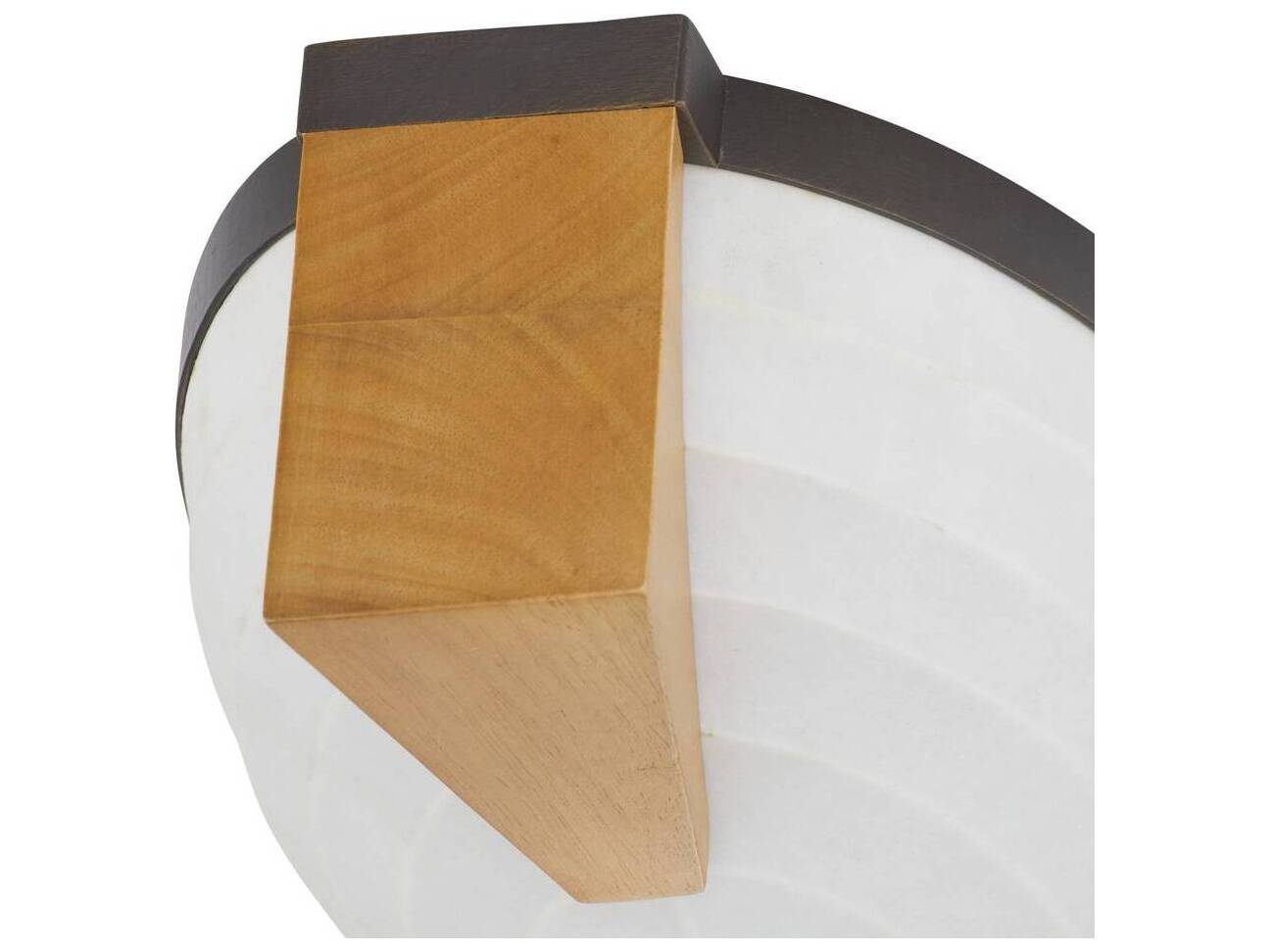 Arteriors Home Hammonds 2-Light Ivory Oyster White Bowl Flush Mount