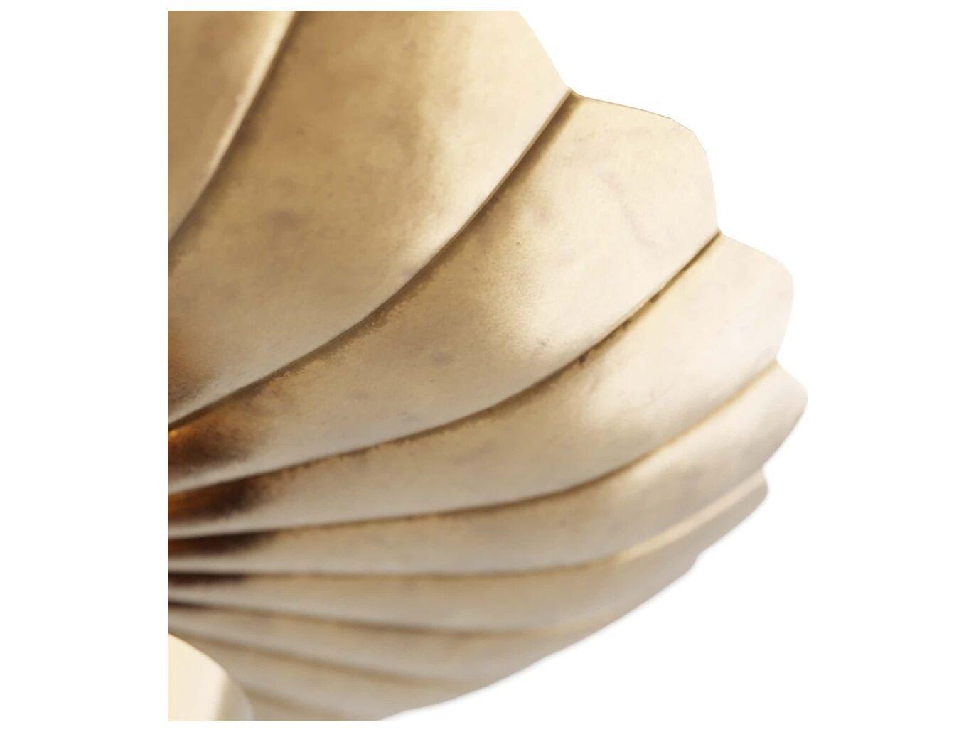 Arteriors Home Teresa 2-Light Antique Brass Dome Semi Flush Mount