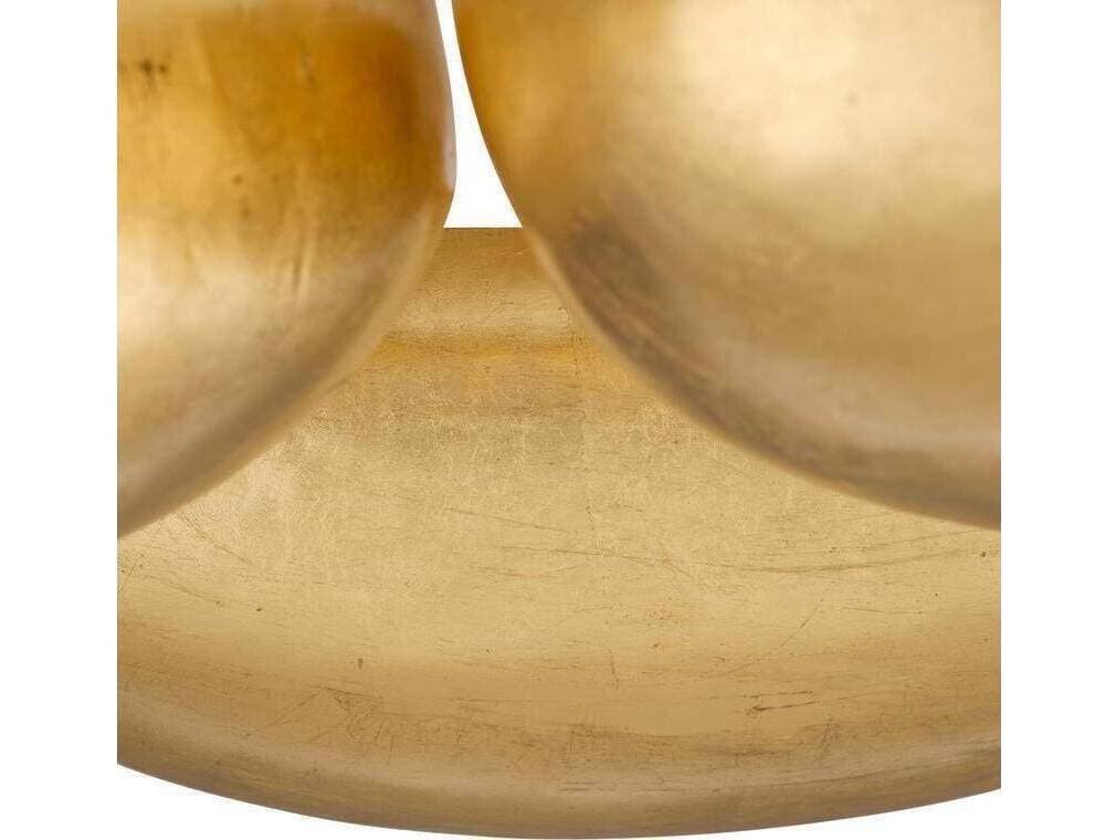 Arteriors Home Theo 13-Light Gold Leaf Semi Flush Mount