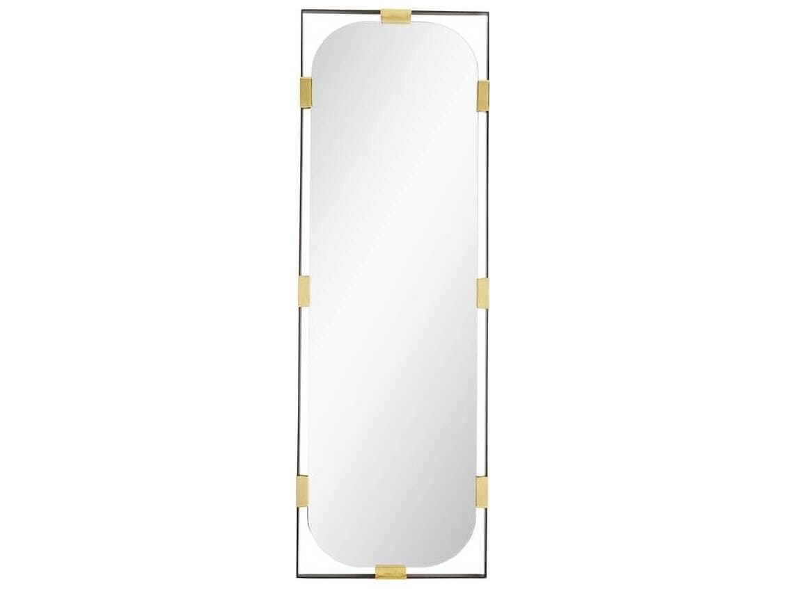 Arteriors Home Black Nickel Floor Mirror Rectangular