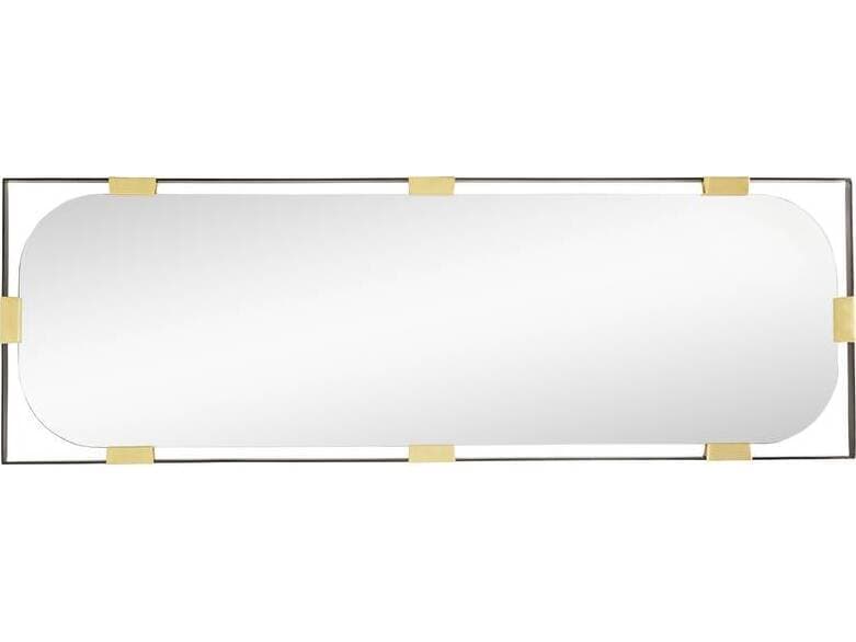 Arteriors Home Black Nickel Floor Mirror Rectangular