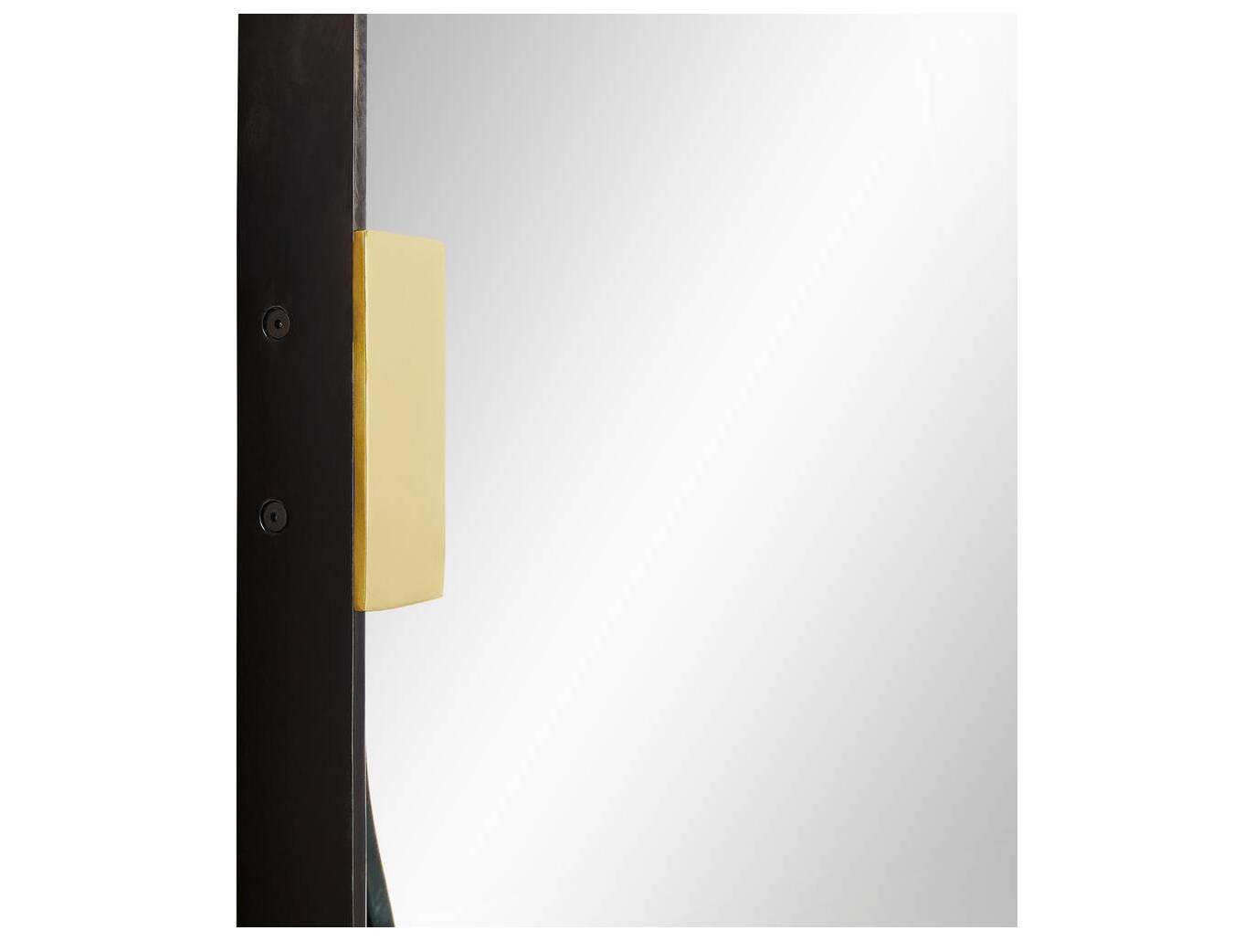 Arteriors Home Black Nickel Floor Mirror Rectangular