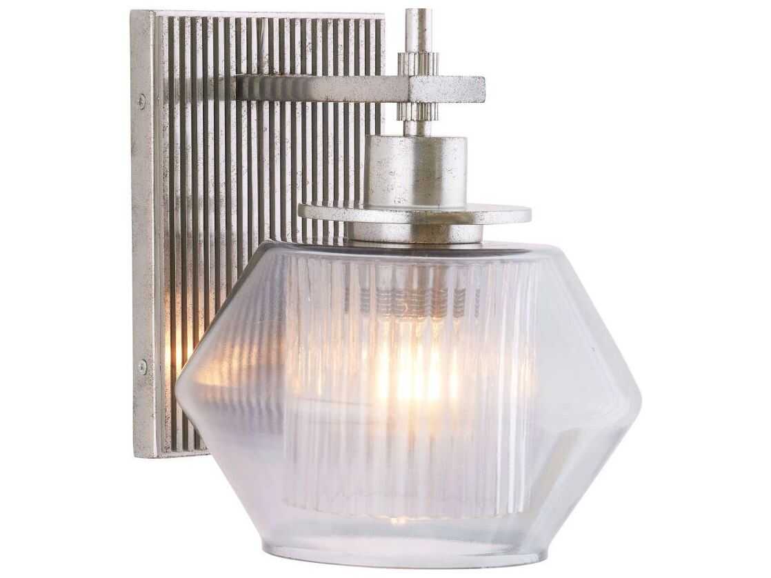 Arteriors Home Holm 1-Light Pewter Wall Sconce