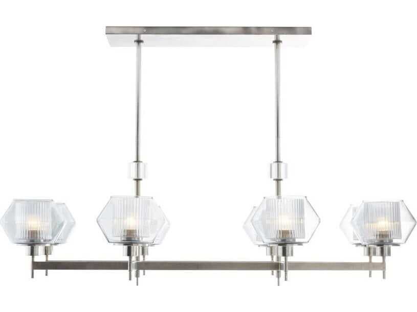 Arteriors Home Holm 8-Light Pewter Island Pendant