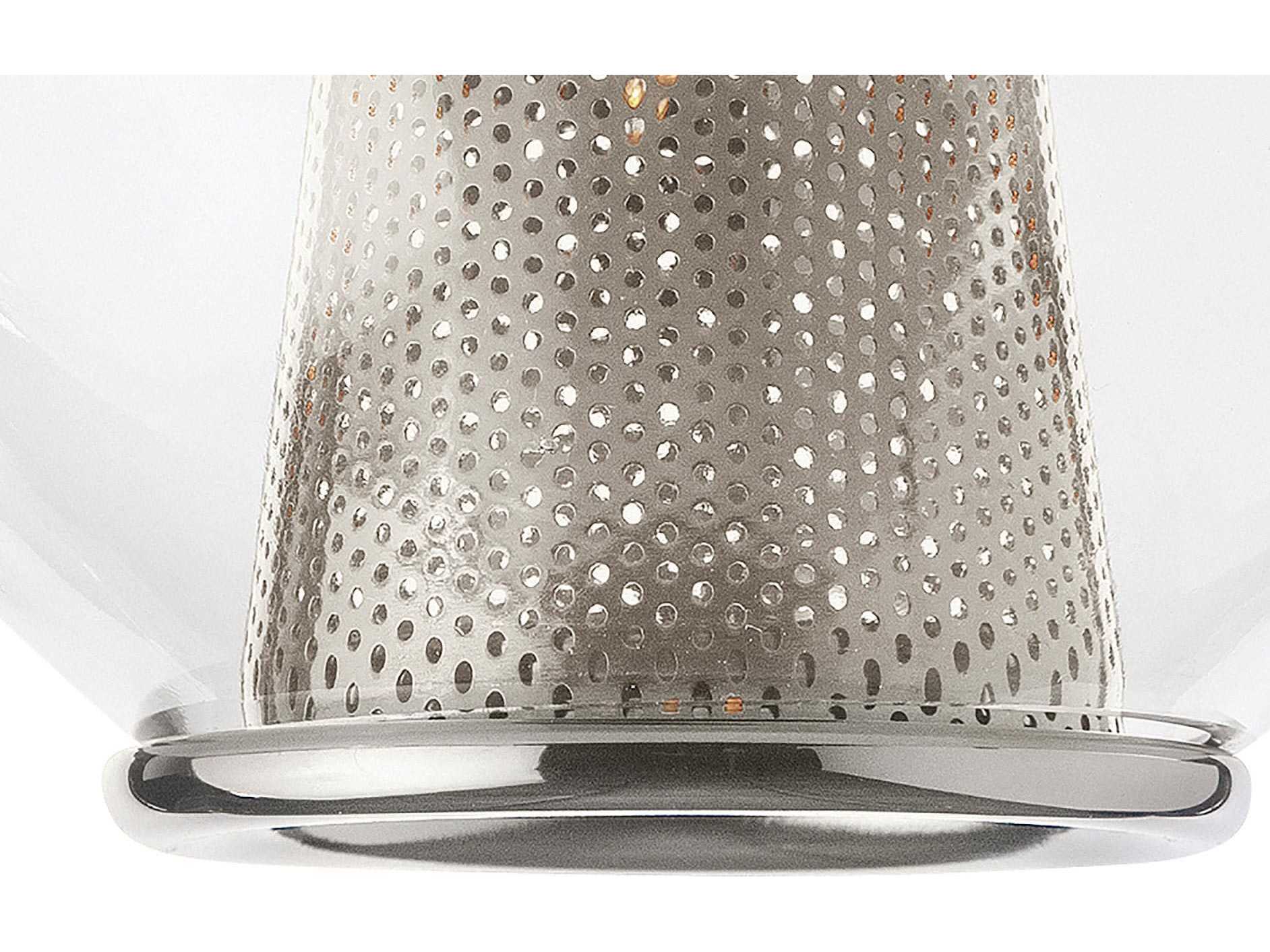 Arteriors Home Laura Kirar Caviar 8-Light Polished Nickel Globe Pendant