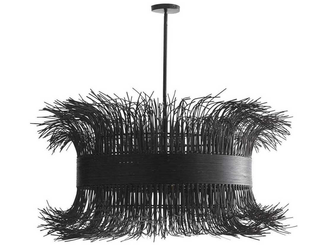 Arteriors Home Filamento 6-Light Black Pendant