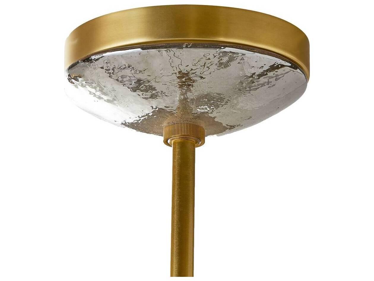 Arteriors Home Whitney 4-Light Smoke Luster Frosted Gold Chandelier
