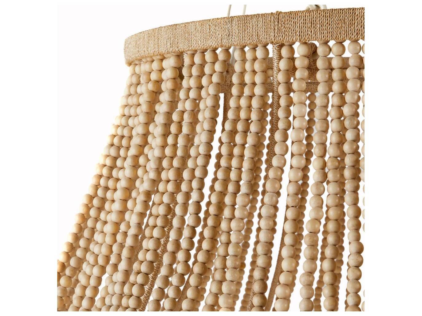 Arteriors Home Tulane 8-Light Natural Brown Chandelier