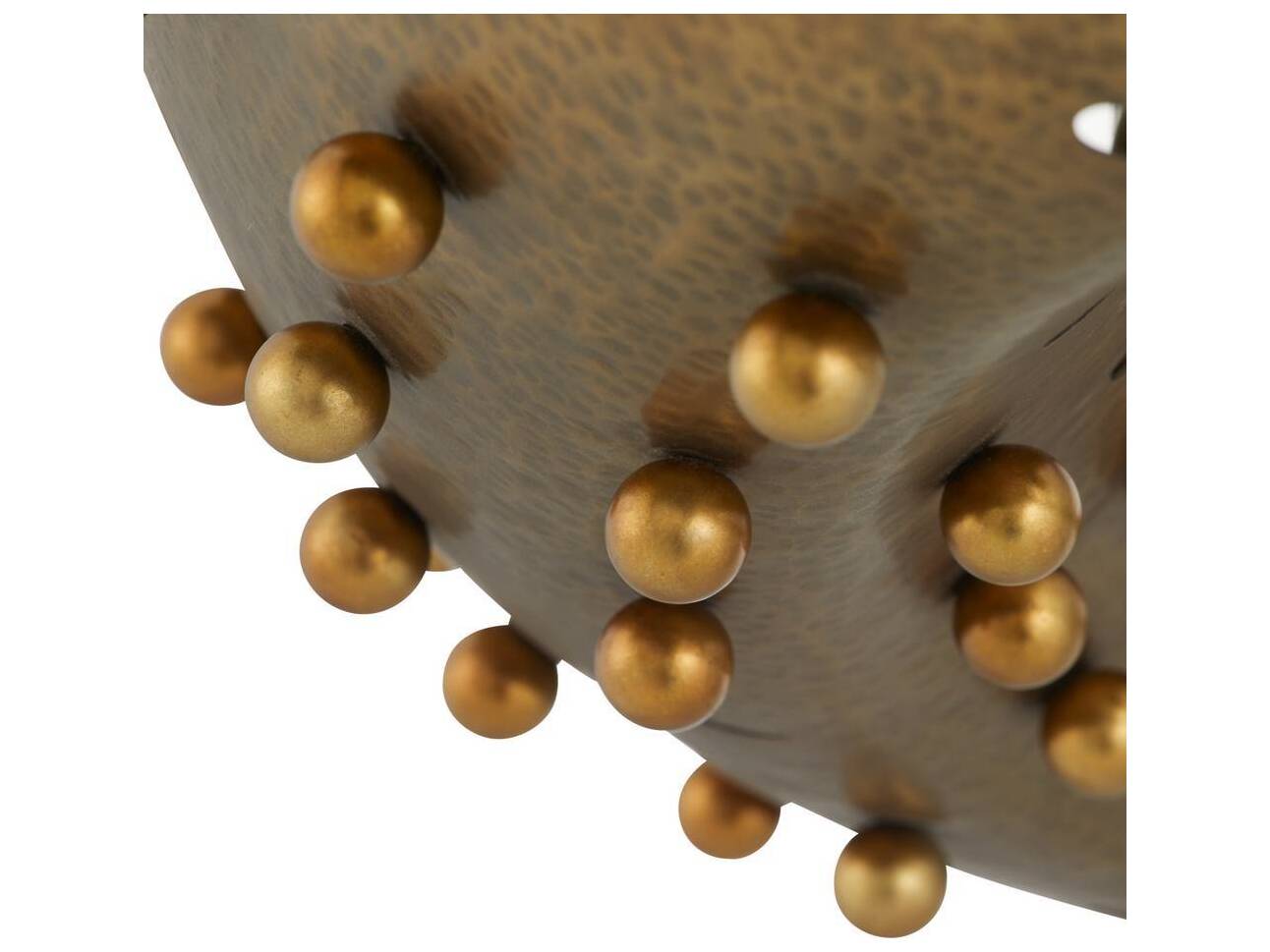 Arteriors Home Hardy 9-Light Antique Brass Round Chandelier