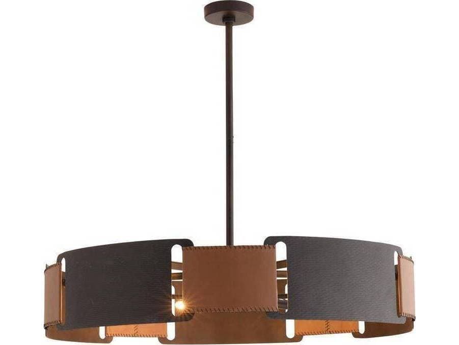 Arteriors Home Ivan Arteriors Home 5-Light Brown Blackened Iron Pendant