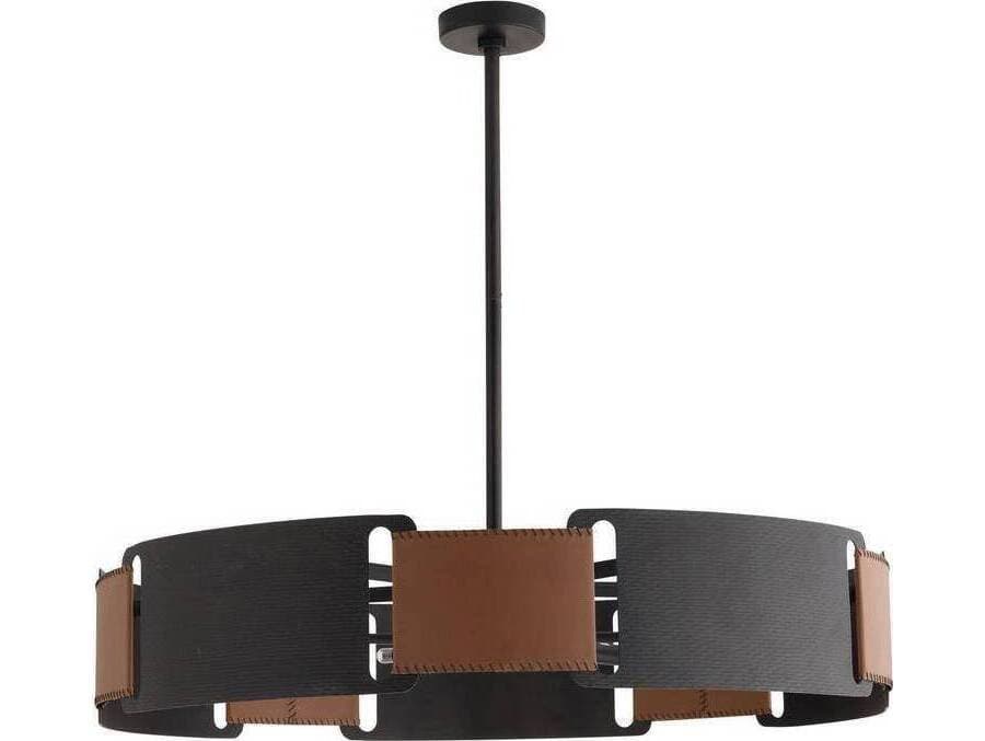 Arteriors Home Ivan Arteriors Home 5-Light Brown Blackened Iron Pendant
