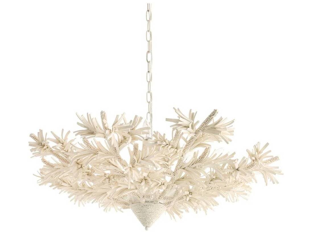 Arteriors Home Fernanda 8-Light Ivory White Chandelier