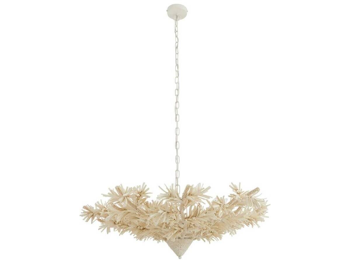 Arteriors Home Fernanda 8-Light Ivory White Chandelier
