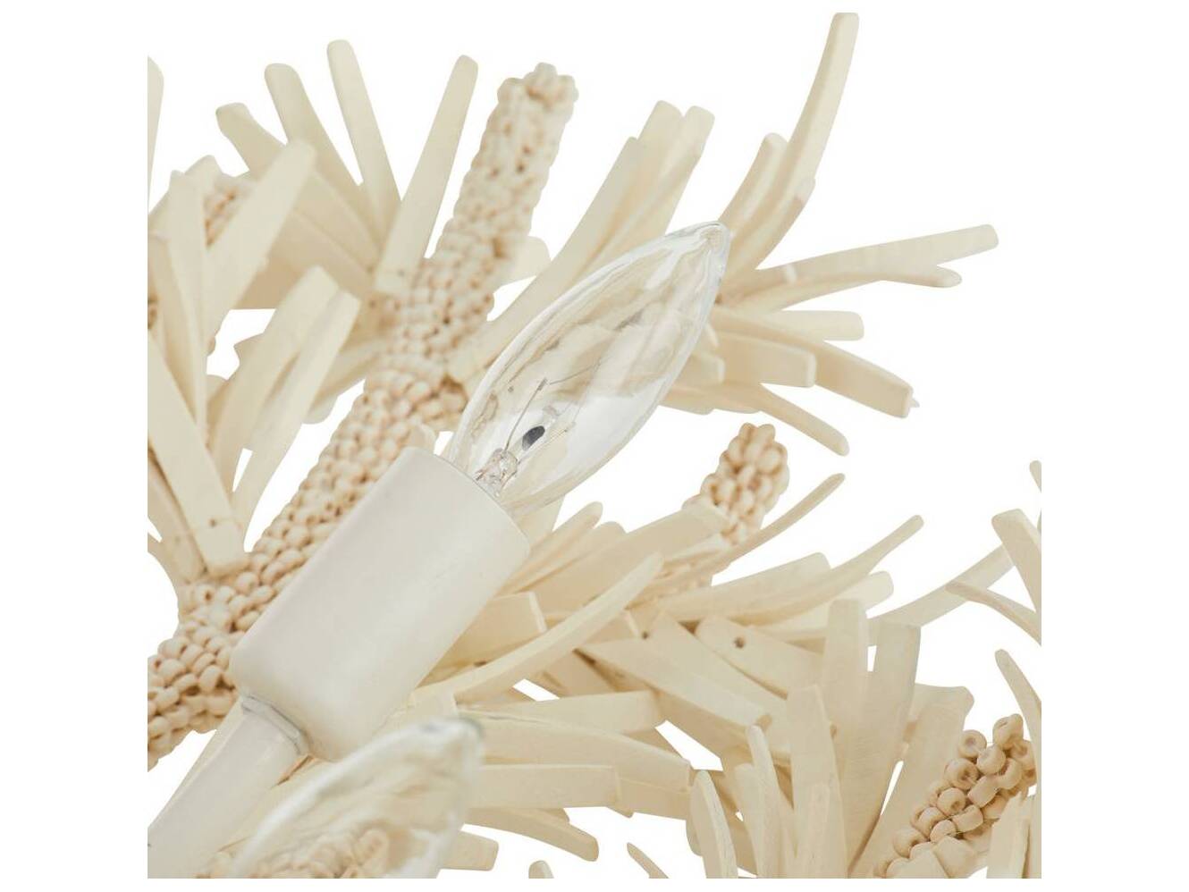 Arteriors Home Fernanda 8-Light Ivory White Chandelier