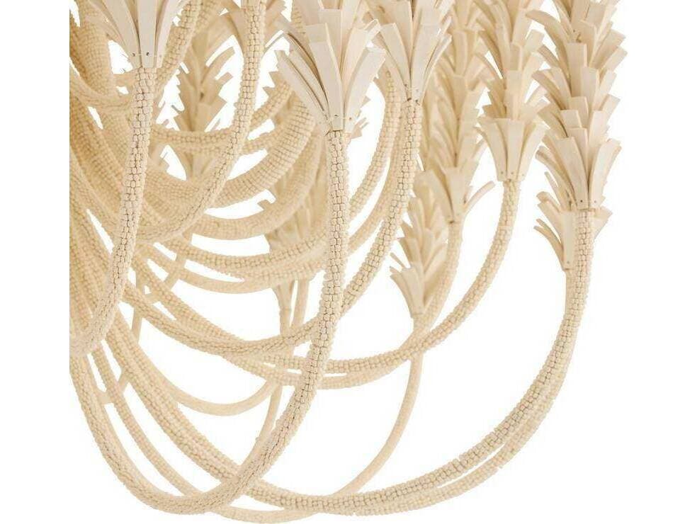 Arteriors Home Kaia Arteriors Home 6-Light Ivory White Chandelier