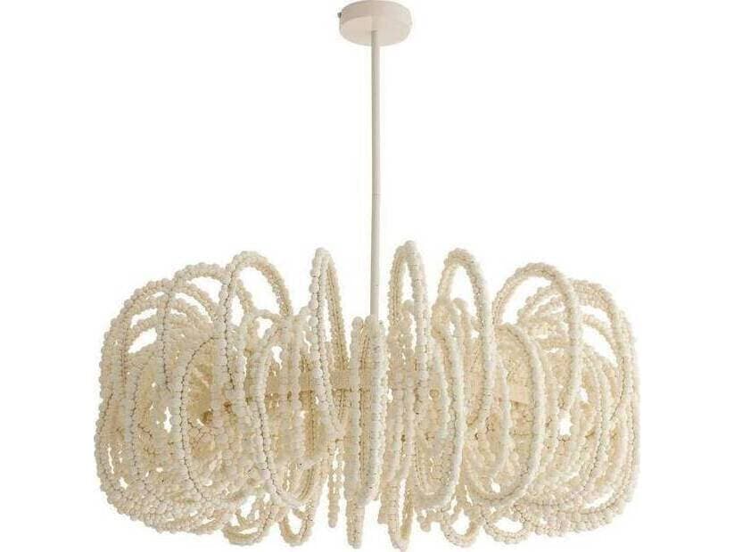 Arteriors Home Keely Arteriors Home 6-Light White Pendant