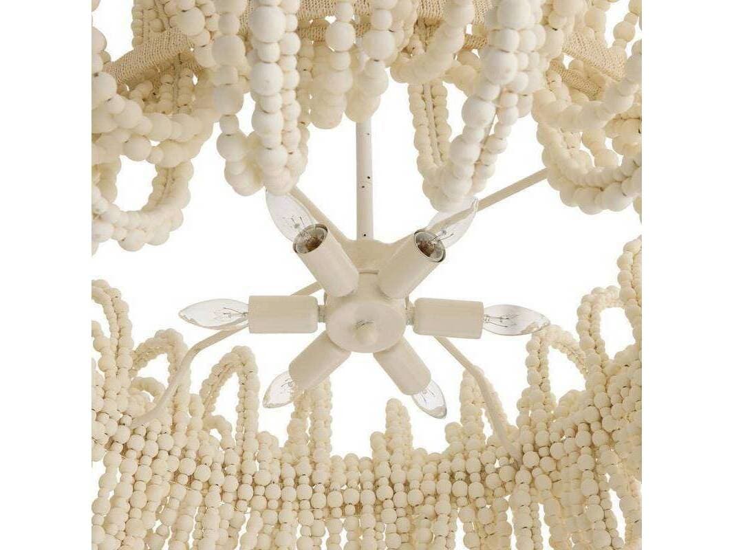 Arteriors Home Keely Arteriors Home 6-Light White Pendant