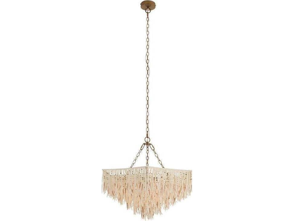 Arteriors Home Josephine Arteriors Home 6-Light White Pendant