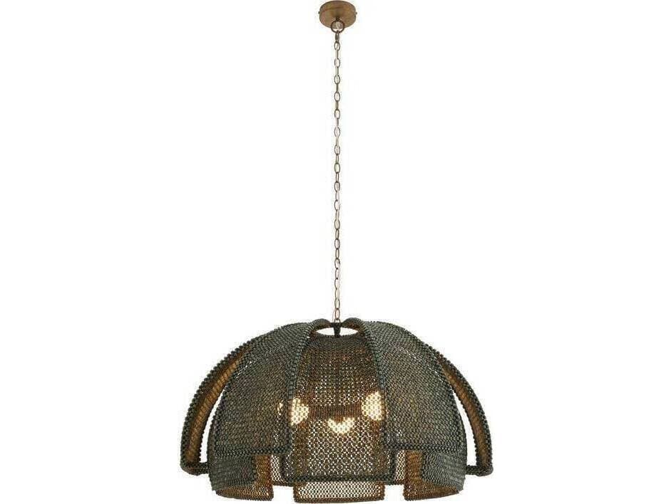 Arteriors Home Kamari Arteriors Home 3-Light Gray Dome Pendant