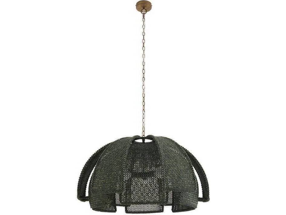 Arteriors Home Kamari Arteriors Home 3-Light Gray Dome Pendant