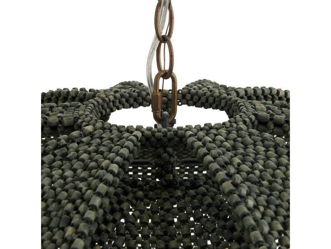 Arteriors Home Kamari Arteriors Home 3-Light Gray Dome Pendant