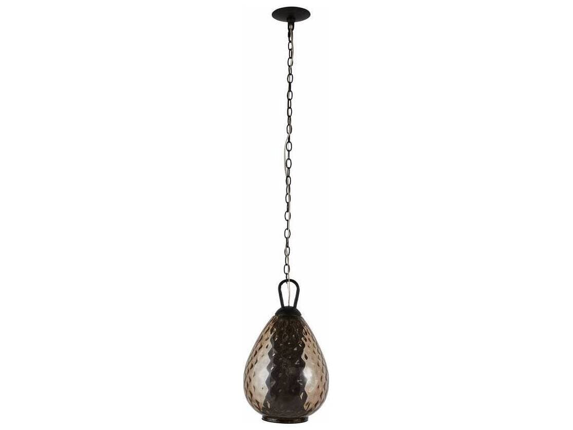 Arteriors Home Eureka 1-Light Smoke Bronze Mini Pendant