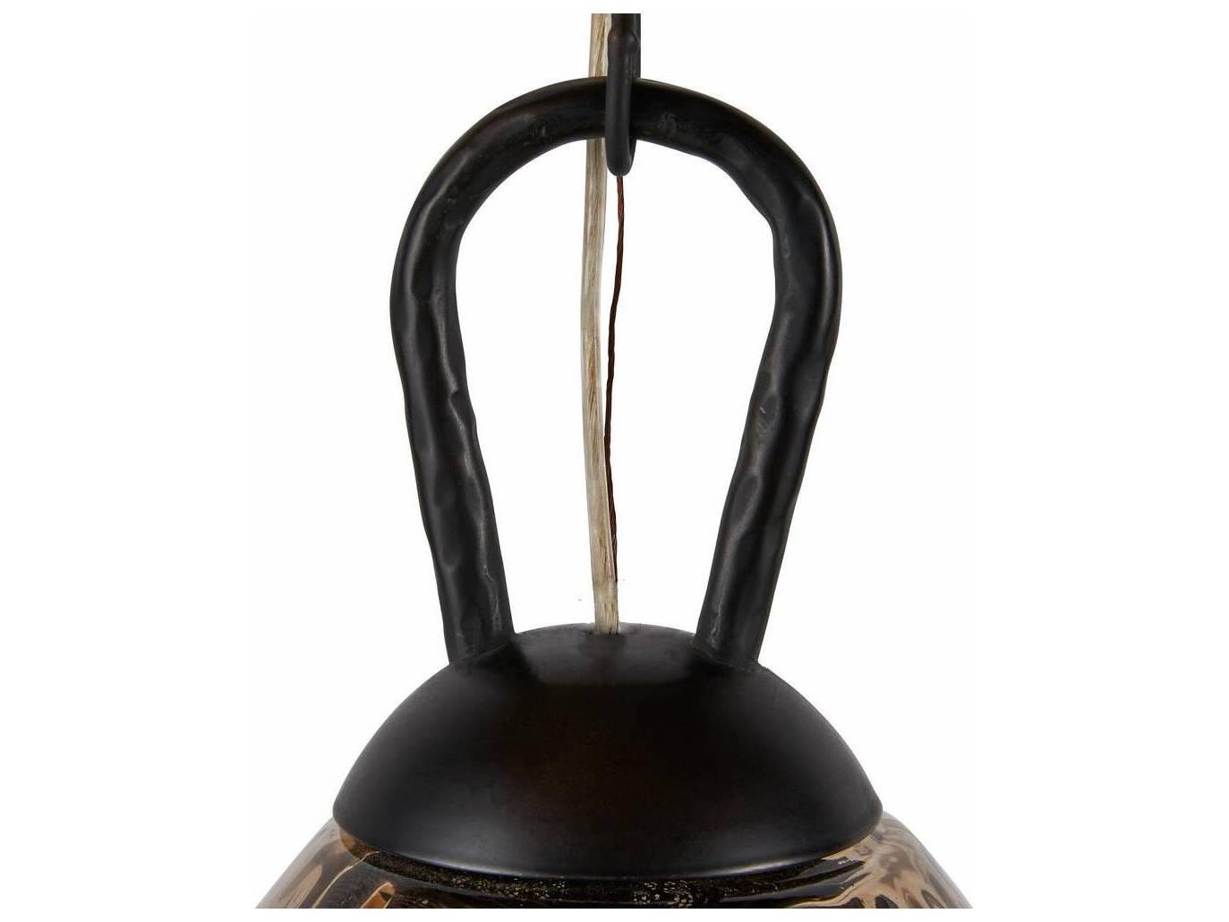 Arteriors Home Eureka 1-Light Smoke Bronze Mini Pendant