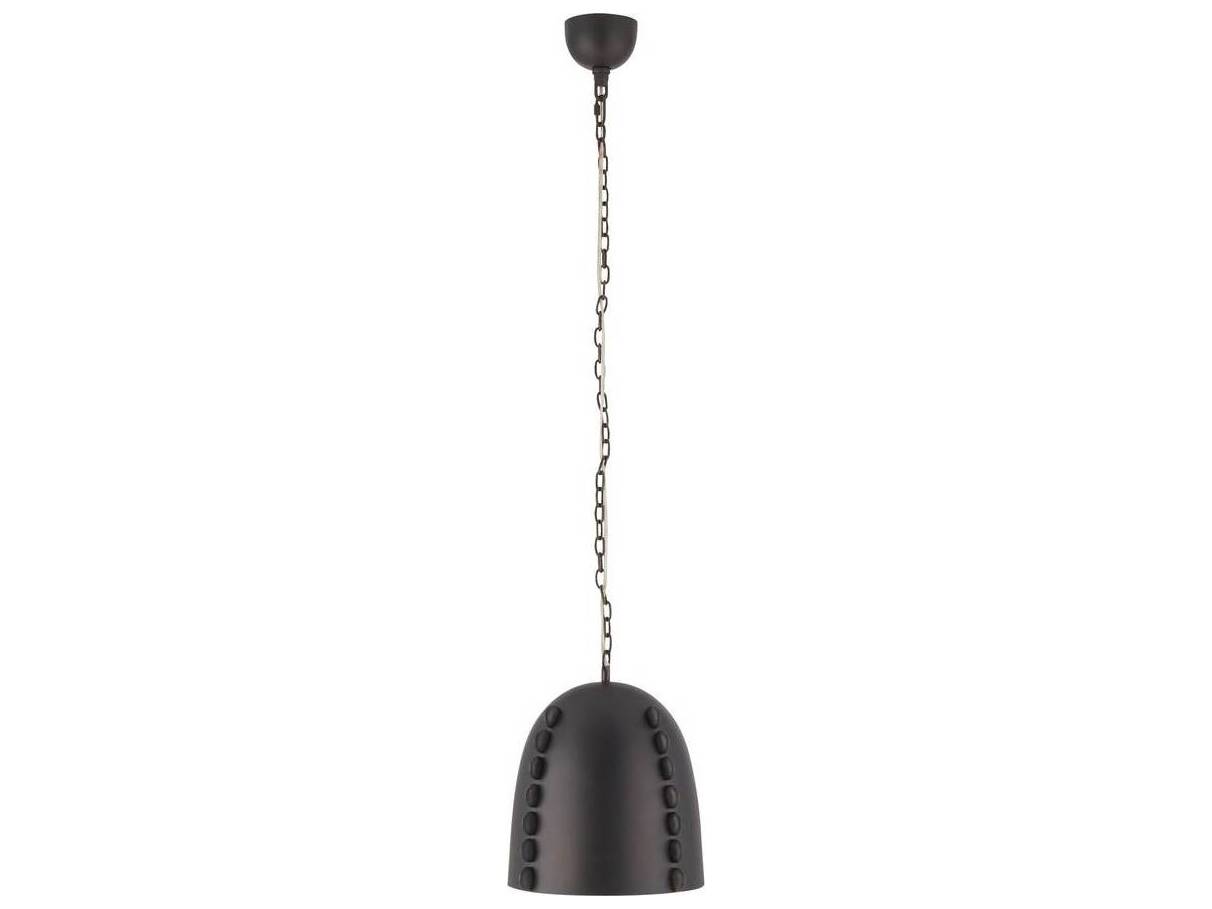 Arteriors Home Hobbes 1-Light Bronze Dome Pendant