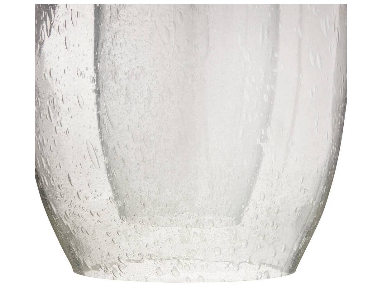 Arteriors Home Hilary 1-Light Clear Vintage Brass Mini Pendant