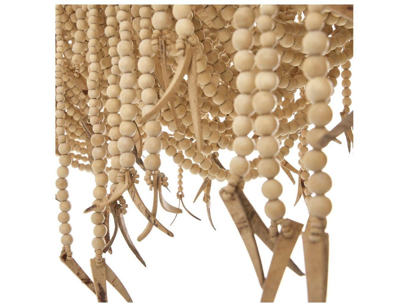 Arteriors Home Baja 3-Light Natural Brown Chandelier