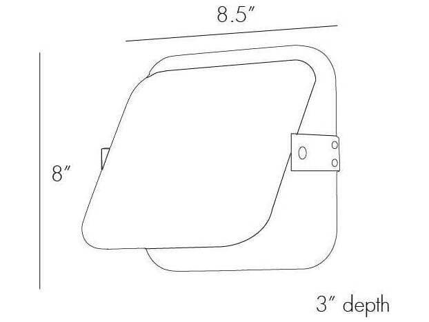 Arteriors Home Windsor Smith 1-Light Antique Brass Wall Sconce