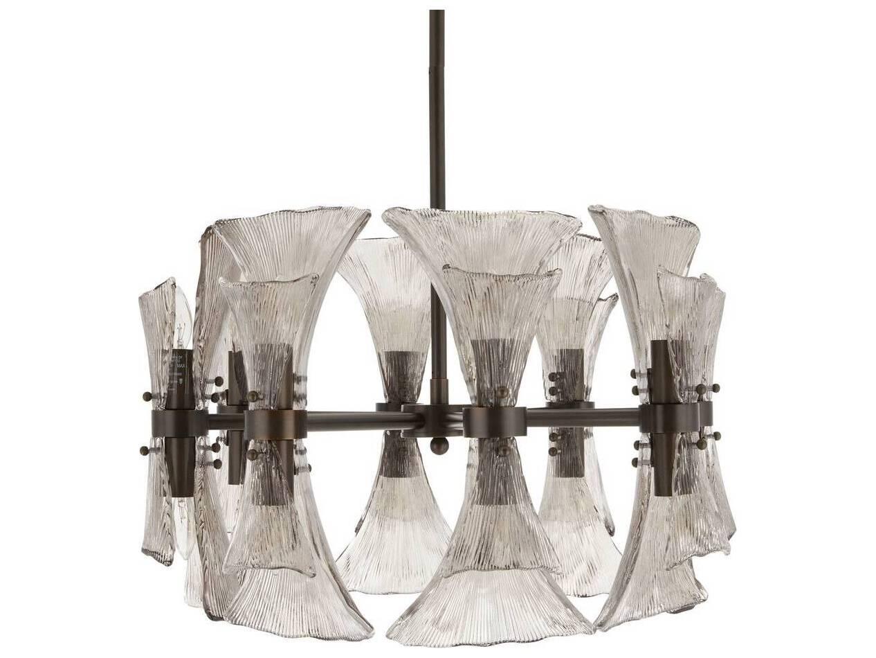 Arteriors Home Gwendolyn 16-Light Smoke English Bronze Pendant
