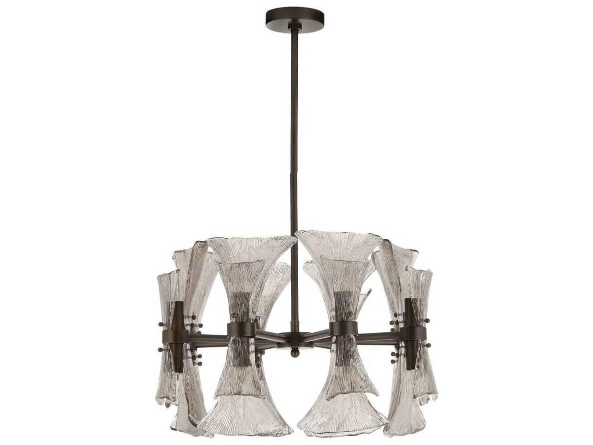 Arteriors Home Gwendolyn 16-Light Smoke English Bronze Pendant