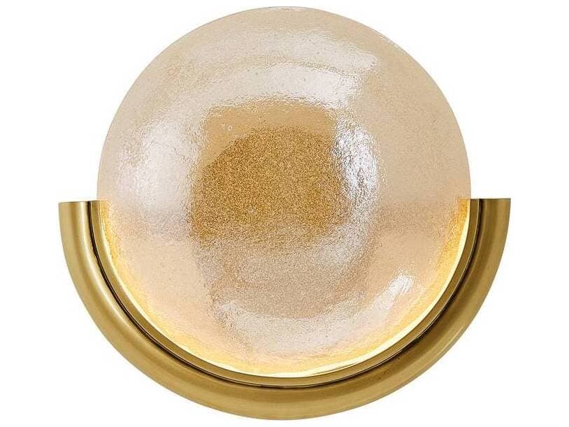 Arteriors Home Alicia 1-Light Antique Brass Champagne Wall Sconce