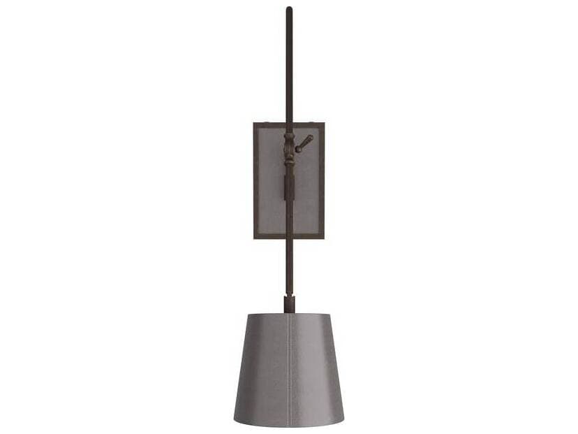 Arteriors Home Birdwell 1-Light English Bronze Graphite Swing Wall Sconce
