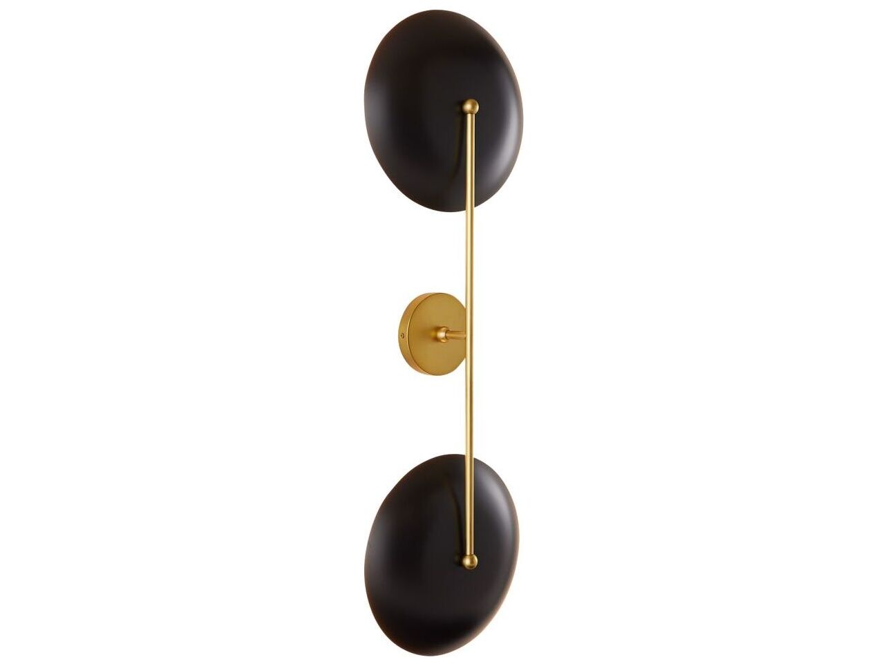 Arteriors Home Griffith 2-Light Antique Brass Bronze Wall Sconce