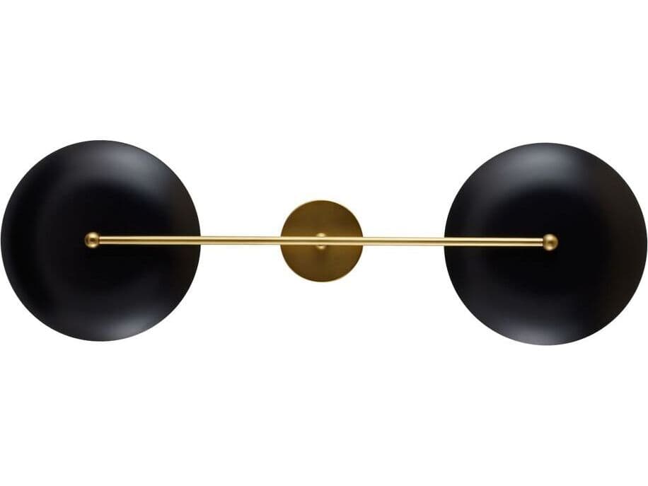 Arteriors Home Griffith 2-Light Antique Brass Bronze Wall Sconce