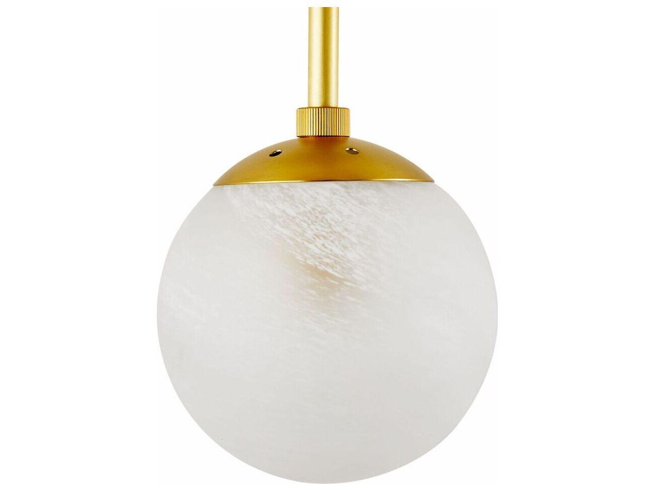 Arteriors Home Christelle 4-Light Matte Swirl Antique Brass Wall Sconce