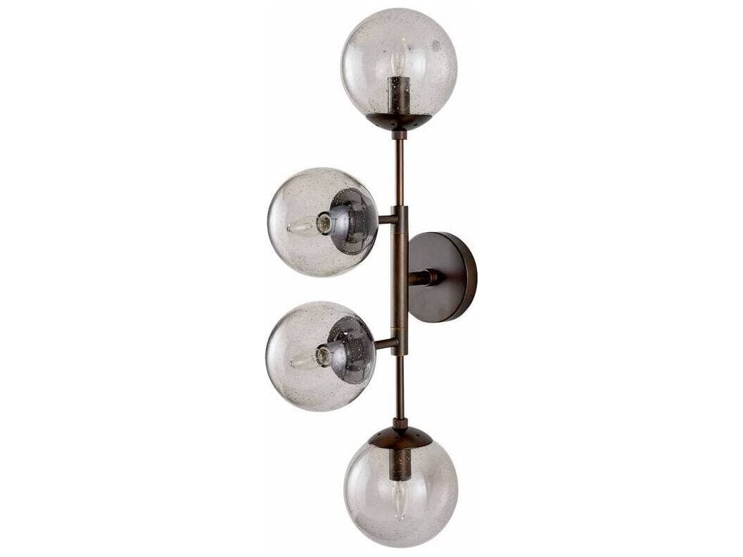Arteriors Home Christelle 4-Light Smoke English Bronze Wall Sconce
