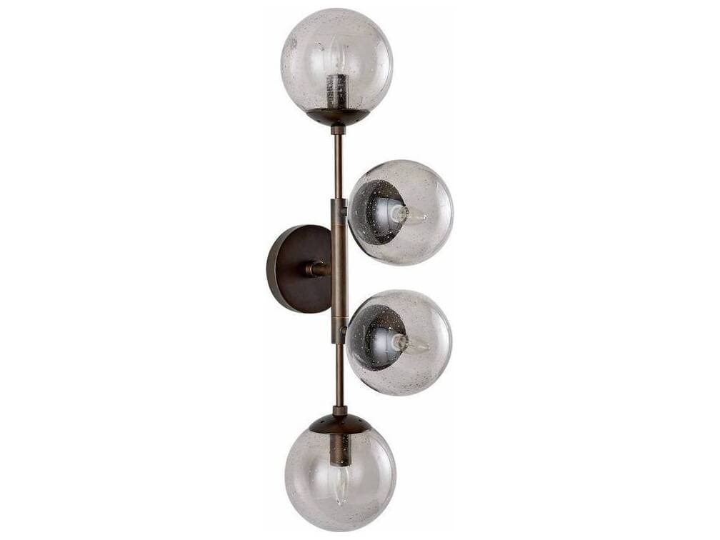 Arteriors Home Christelle 4-Light Smoke English Bronze Wall Sconce