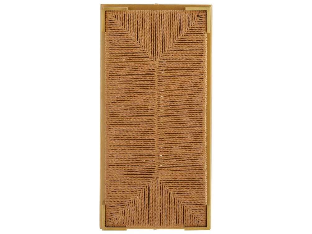 Arteriors Home Finnegan 1-Light Natural Antique Brass Wall Sconce