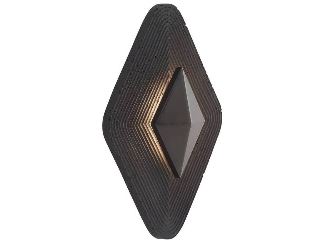 Arteriors Home Gatsby 1-Light Charcoal English Bronze Black Wall Sconce