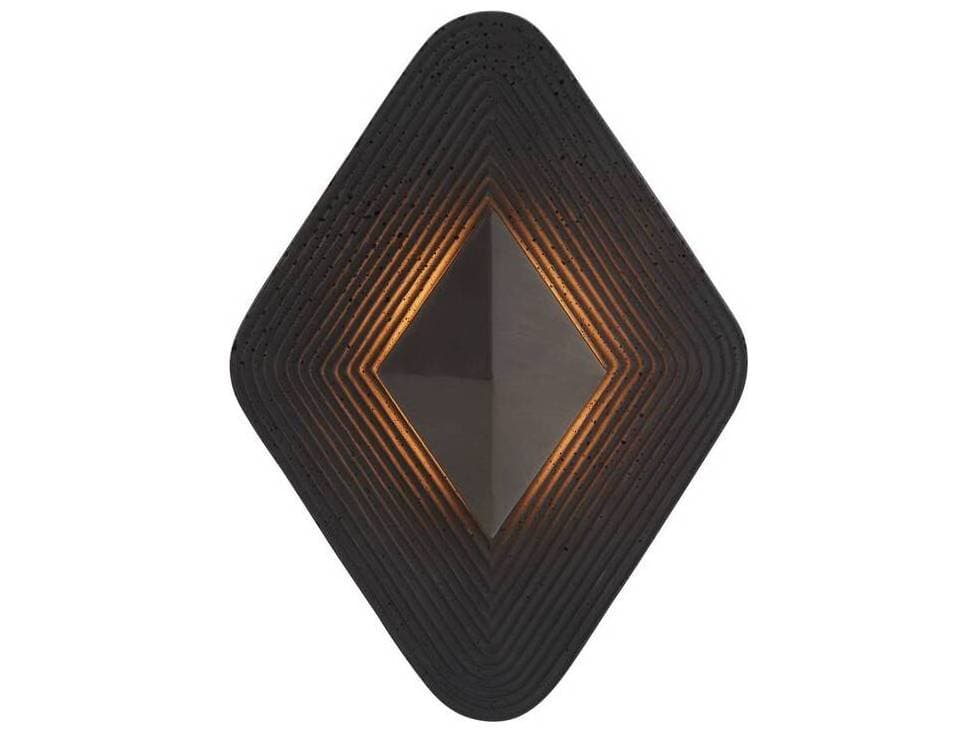 Arteriors Home Gatsby 1-Light Charcoal English Bronze Black Wall Sconce